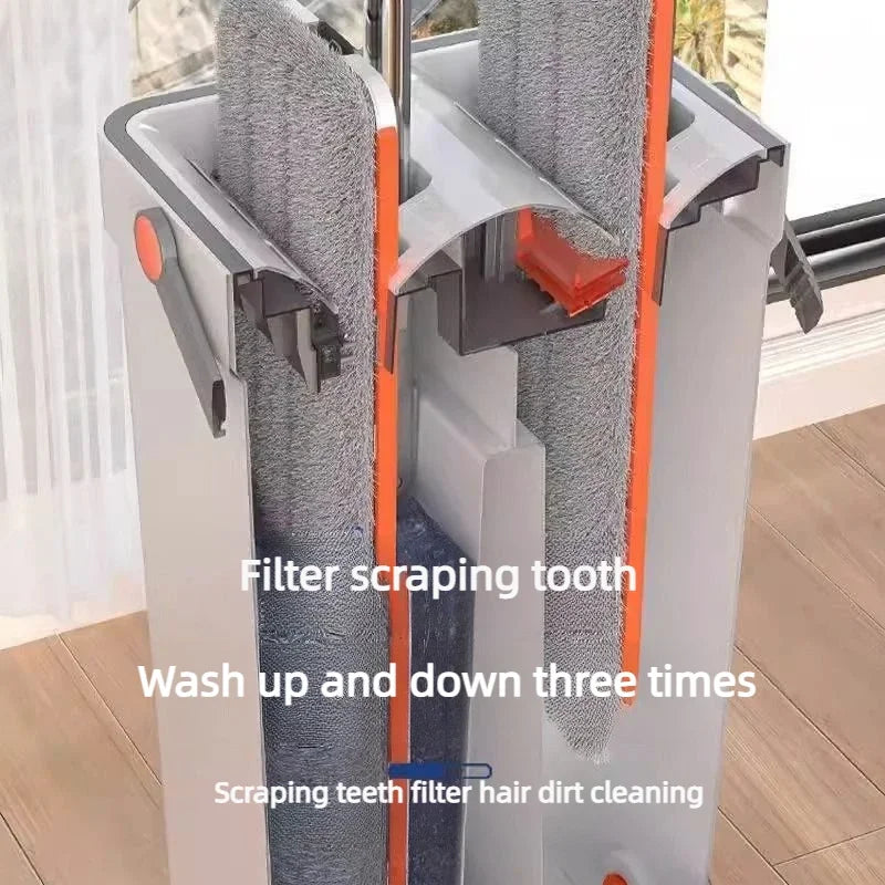 Filter scraping tooth for dog and cat hair mop