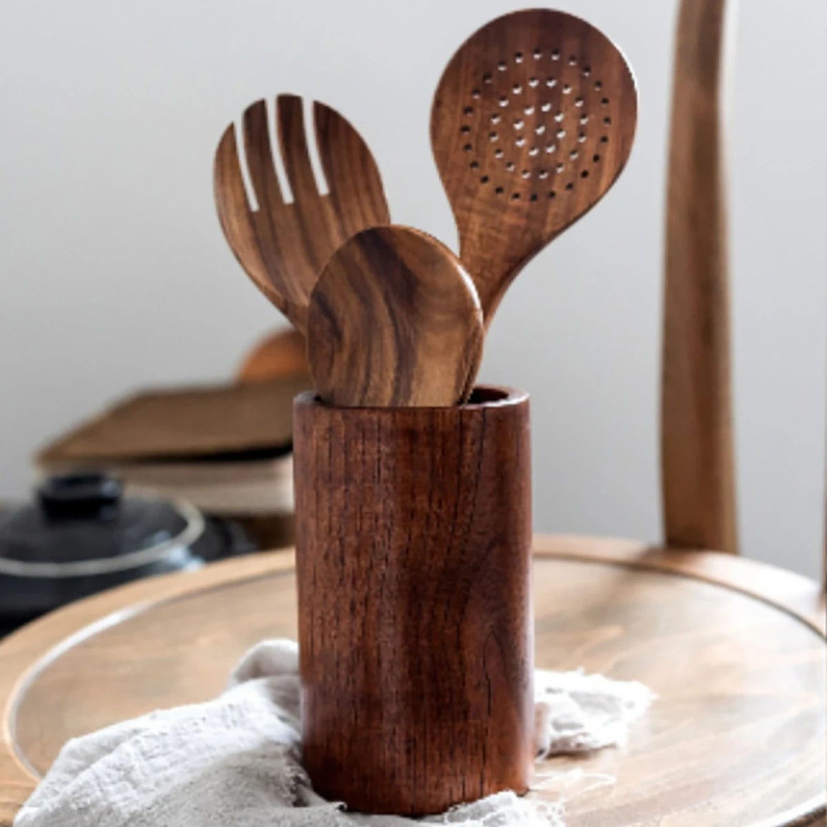 Wooden kitchen utensil set 3pcs