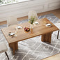 Farmena Walnut theme farmhouse look Dining Table seats 4-6 people