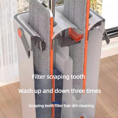 Filter scraping tooth for dog and cat hair mop