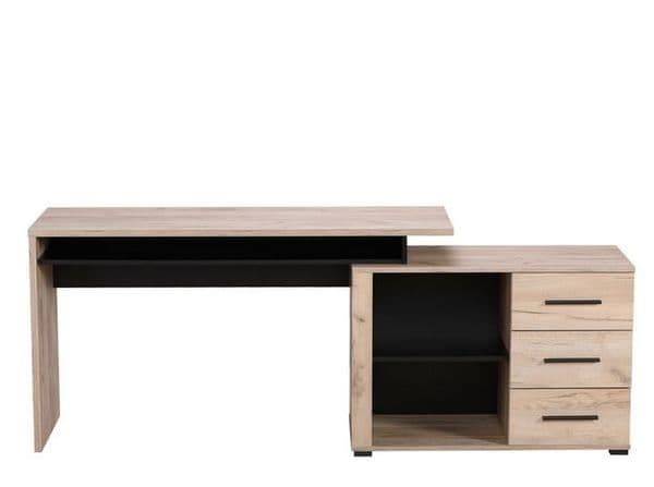 Gama Oak Corner Desk - Perfect and versatile for every office space.