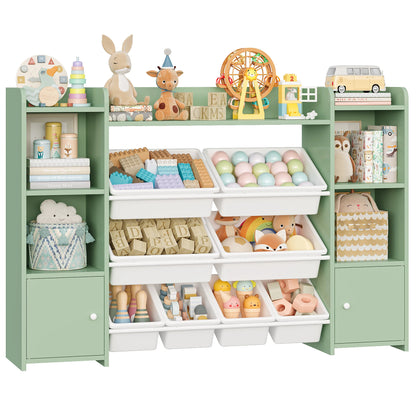 Getone Toy Storage Unit Children's Bookcase Toy Organiser