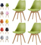 Green Retro Dining Chairs set of 4 