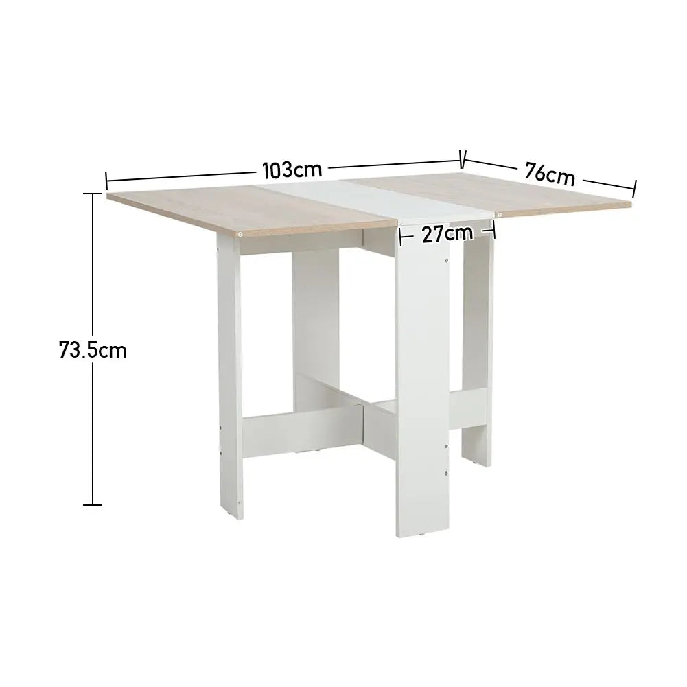 Small kitchen extendable dining table dimensions