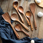 Wooden kitchen utensil set 8pc